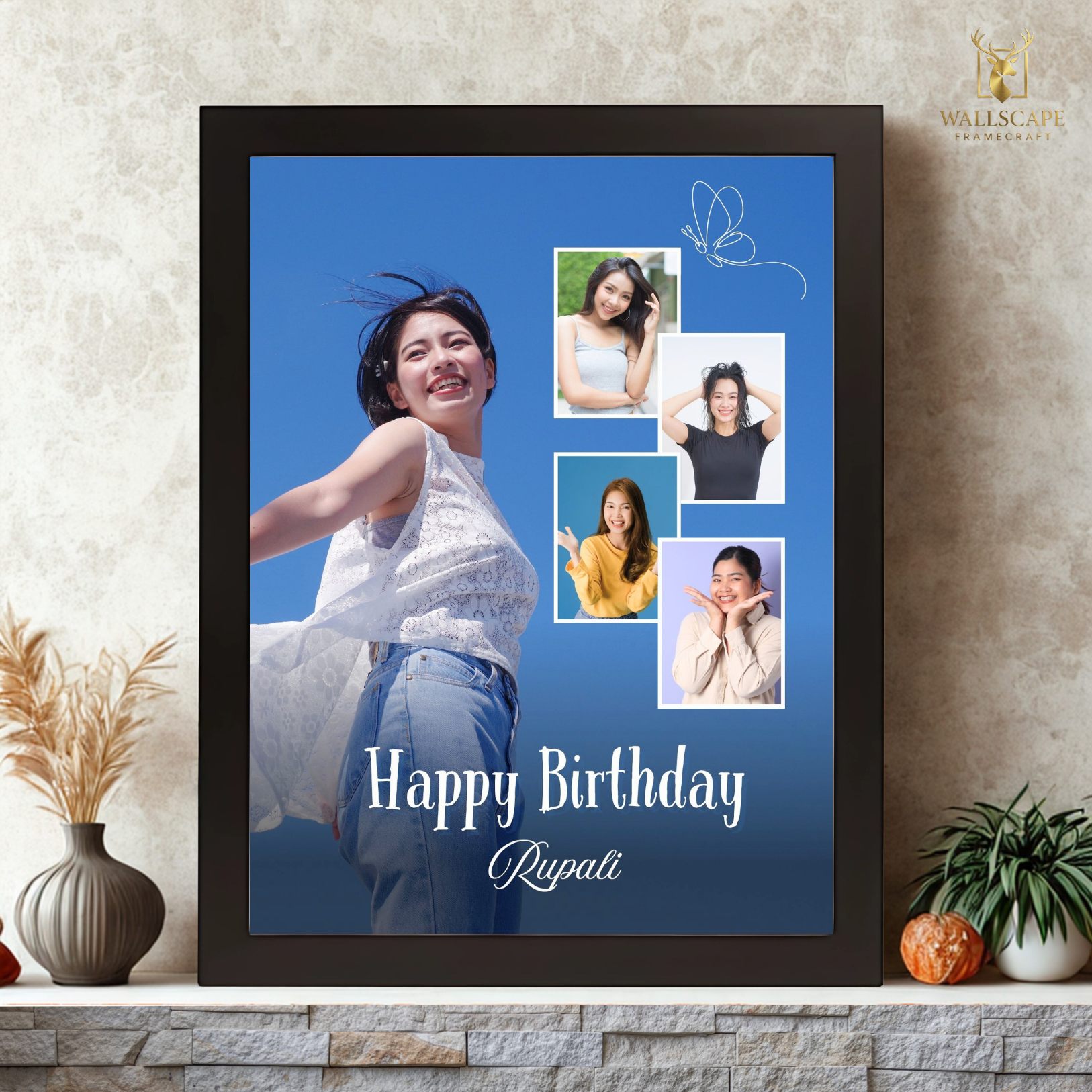 Happy Birthday Personalized Special Date Memory Frame