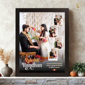 Best Sibling Love Customize Photo Frame for Rakhi Gift