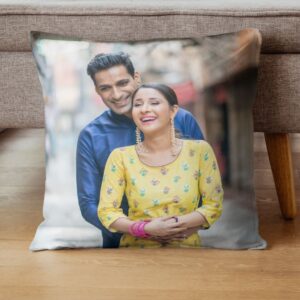 Premium Custom Photo Pillow Personalized Romantic Couple Gift